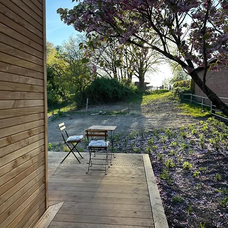 Nyaraló Minimalist Design Mit See- Und Wiesenzugang Walsrode
