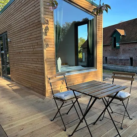 Nyaraló Minimalist Design Mit See- Und Wiesenzugang Walsrode